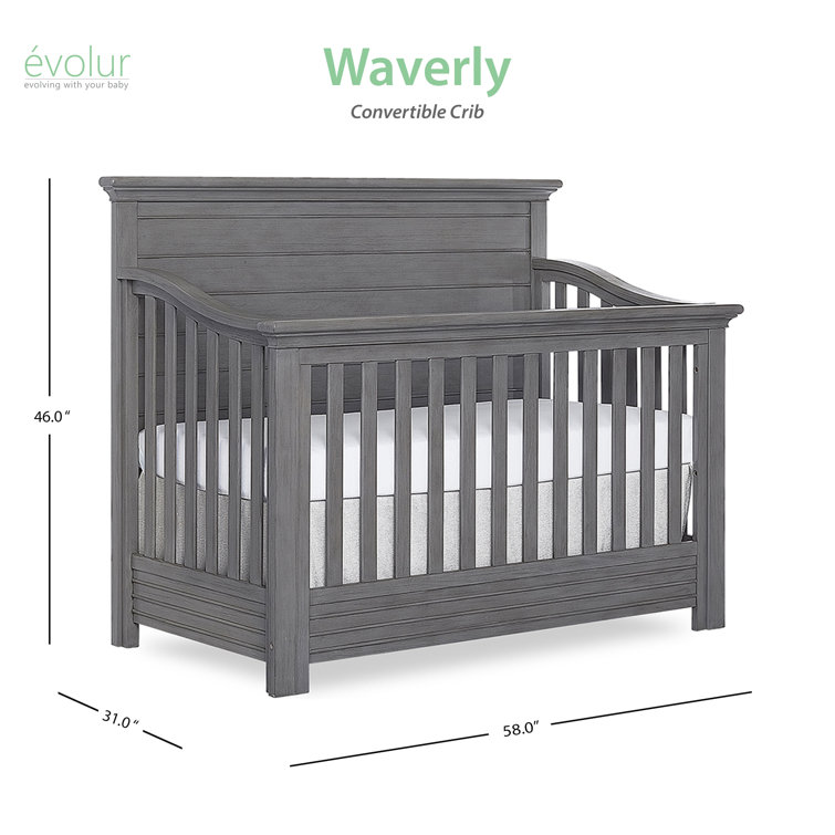 Evolur store waverly crib